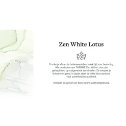 Discount Therme Zen White Lotus Hydraterende Doucheolie 250 ML