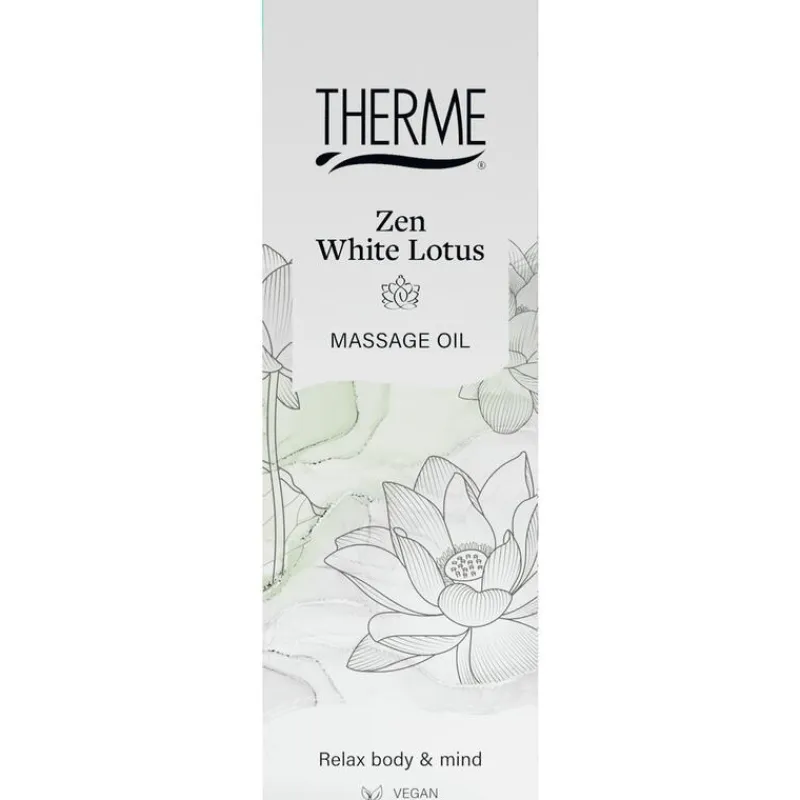 New Therme Zen White Lotus Massage Oil 125 ML
