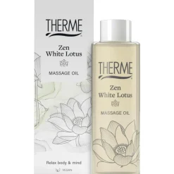 New Therme Zen White Lotus Massage Oil 125 ML