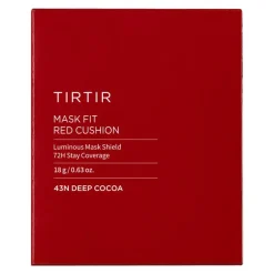 Best TirTir Mask Fit Red Cushion Foundation 43N Deep Cocoa 43N Deep Cocoa