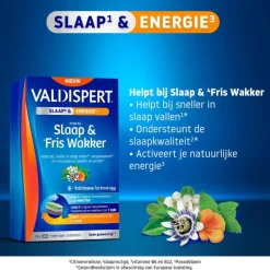 Clearance Valdispert Slaap & Fris Wakker Tabletten 24 stuks