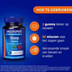Online Valdispert Slaap Gummy 45 stuks