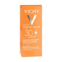 Hot Vichy Capital Soleil Dry Touch Zonnecrème Gezicht SPF30 50 ML