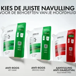 Clearance Vichy Dercos Anti-Roos DS Shampoo NH/VH Navulling 390 ML