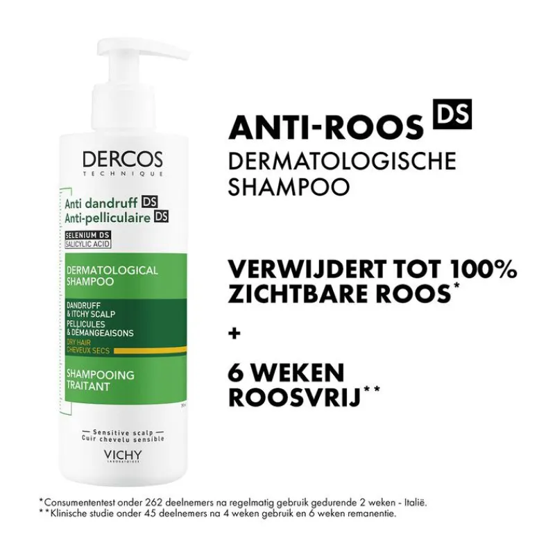 Online Vichy Dercos Anti-Roos Shampoo Droog Haar 390 ML