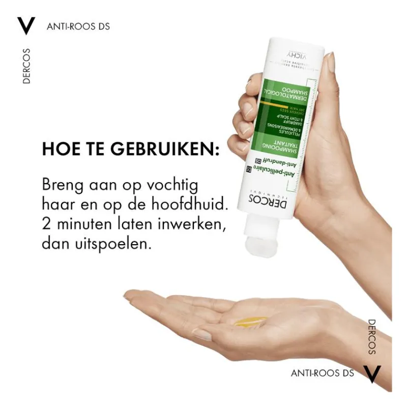 Clearance Vichy Dercos Anti-Roos Shampoo Droog Haar 200 ML