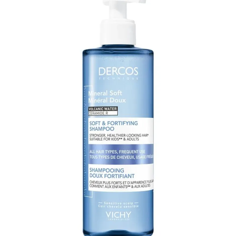 New Vichy Dercos Mineral Doux Zachte Shampoo 400 ML