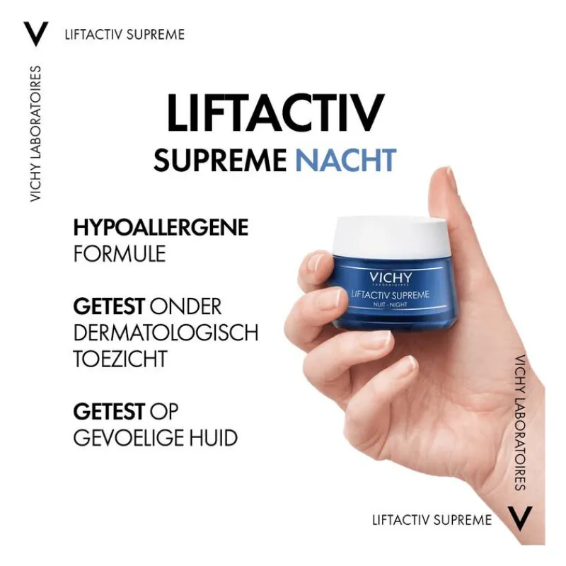 Online Vichy Liftactiv Supreme Nachtcrème Droge Huid 50 ML