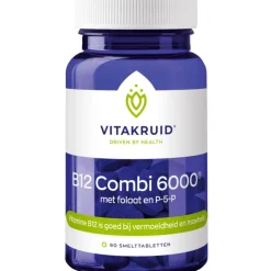 Discount Vitakruid B12 Combi 6.000® met folaat en P-5-P - 60 smelttabletten