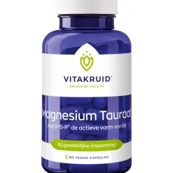 Clearance Vitakruid Magnesium Tauraat met P-5-P® - 90 vegan capsules