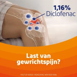 Hot Voltaren Emulgel 1,16% (diclofenac) Bij Gewrichtspijn In Knie En Vinger 180 GR