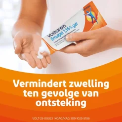 Hot Voltaren Emulgel 1,16% (diclofenac) Bij Gewrichtspijn In Knie En Vinger 180 GR