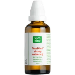 Hot VSM Kind Tussikind Siroop Suikervrij 50 ML