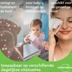 Sale Waterwipes Billendoekjes Hydrating Clean 48 stuks
