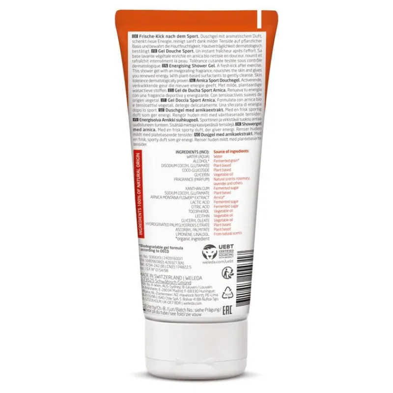 Online Weleda Arnica Sport Douchegel 200 ML