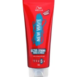 Hot Wella New Wave Ultra Strong Rock & Hold Gel 200 ML