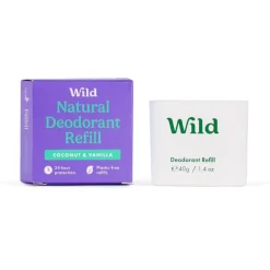 Hot Wild Cosmetics Limited Wild Coconut & Vanilla Refill Deodorant Stick 40 gram