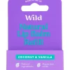 Clearance Wild Cosmetics Limited Wild Lip Balm Coconut & Vanilla Navul