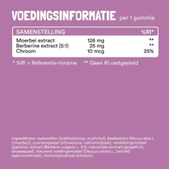 Hot Yummygums Berberine Suikervrije Gummies 30 stuks