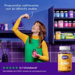 Hot Yummygums Mommy Suikervrij 60 stuks