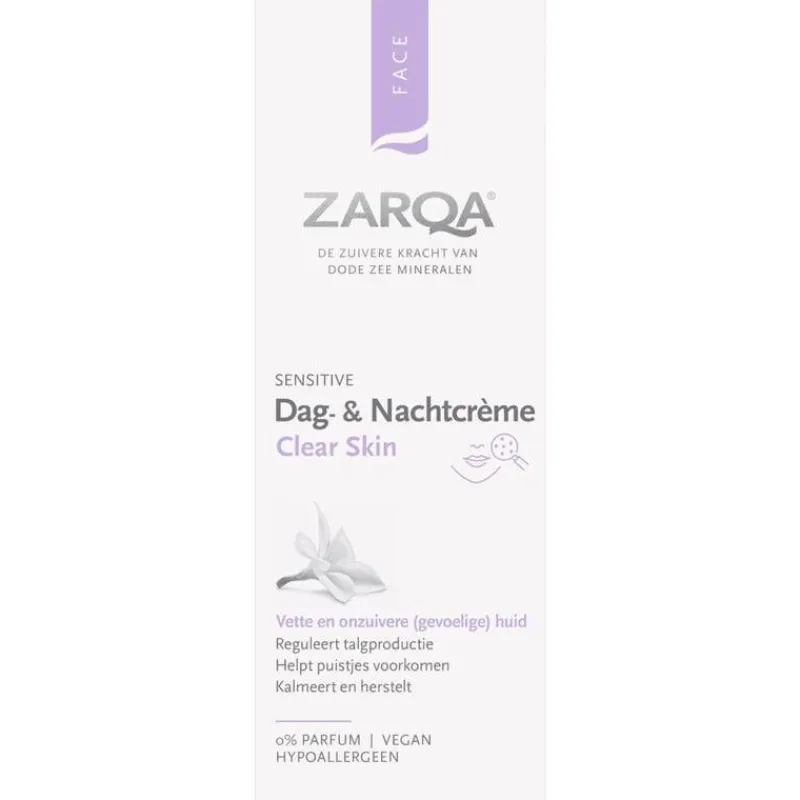 New Zarqa Clear Skin Dag- en Nachtcrème 75 ML