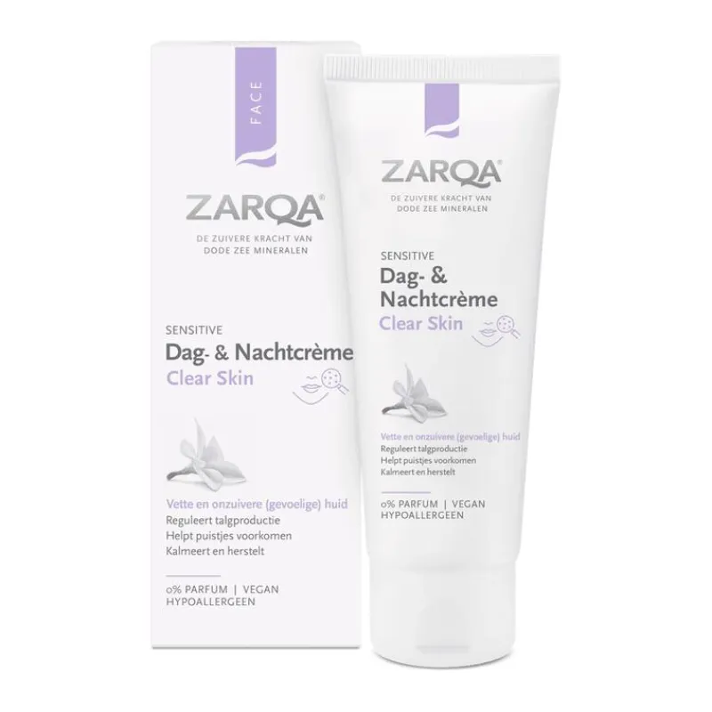 New Zarqa Clear Skin Dag- en Nachtcrème 75 ML