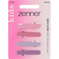 Outlet Zenner Klik-klak haarspeld kids 4x