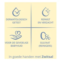 Best Zwitsal Crème Zeep 4-pack 360 GR