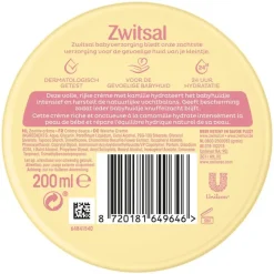 Outlet Zwitsal Zachte Crème Pot 200 ML